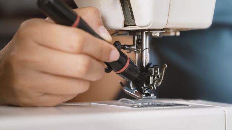 limpeza maquina de costura